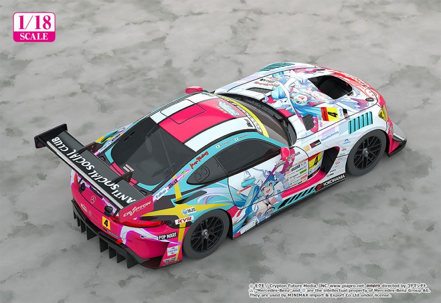 Good Smile 1/18 Racing 初音未來 AMG 2024 開幕戰Ver. Good Smile 1/18 Racing 初音未來 AMG 2024 開幕戰Ver.