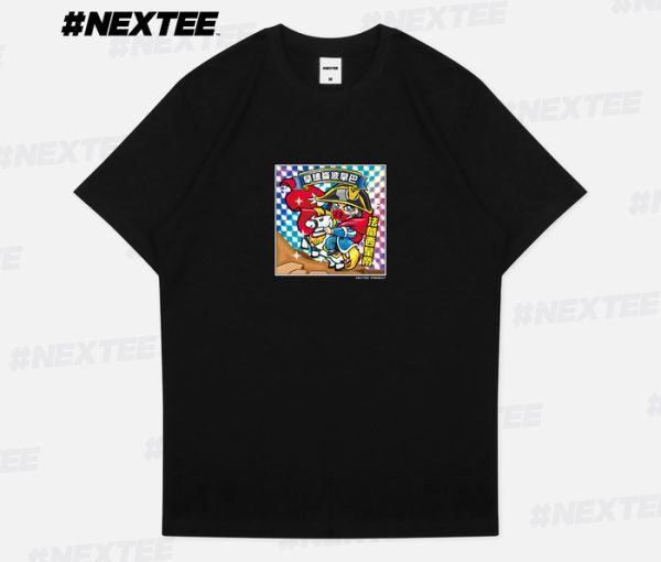 NEXTEE KIRAKIRABUSI 皇帝拿破崙 短袖T恤 黑色 NEXTEE KIRAKIRABUSI 皇帝拿破崙 短袖T恤 黑色