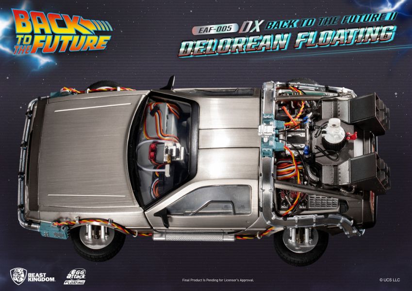 [豪華版] EAF-005DX 回到未來 DMC-12 德羅倫 時光車 豪華磁浮版 [豪華版] EAF-005DX 回到未來 DMC-12 德羅倫 時光車 豪華磁浮版