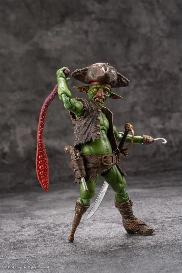 (預購) HopDo Toys 1/12 哥布林族系列 海盜哥布林 可動完成品 20261015 HopDo Toys 1/12 哥布林族系列 海盜哥布林 可動完成品