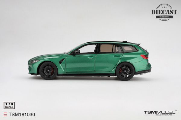 TSM MODEL 1/18 寶馬 BMW M3 Touring M Isle of Man Green Metallic TSM181030 TSM MODEL 1/18 寶馬 BMW M3 Touring M Isle of Man Green Metallic TSM181030