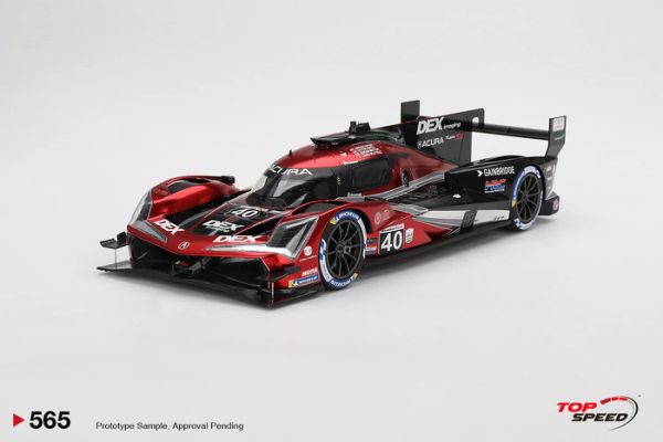 TOPSPEED 1/18 Acura ARX-06 GTP #40 Wayne Taylor Racing with Andretti 2024 IMSA Daytona 24 Hrs 3rd Place HONDA HRC 本田耐久賽廠車 TS0565 TOPSPEED 1/18 Acura ARX-06 GTP #40 Wayne Taylor Racing with Andretti 2024 IMSA Daytona 24 Hrs 3rd Place HONDA HRC 本田耐久賽廠車 TS0565