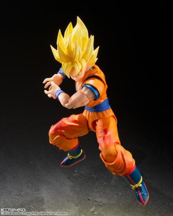BANDAI S.H.Figuarts SHF 七龍珠Z 超級賽亞人 孫悟空 -決戰的開幕- 可動完成品 BANDAI S.H.Figuarts SHF 七龍珠Z 超級賽亞人 孫悟空 -決戰的開幕- 可動完成品