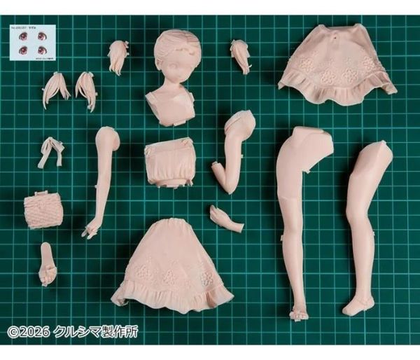 (預購) Kurushima 1/6.5 No.257 Suzumi-chan -Perfect Day Out- 透明 組裝模型 20260917 Kurushima 1/6.5 No.257 Suzumi-chan -Perfect Day Out- 透明 組裝模型