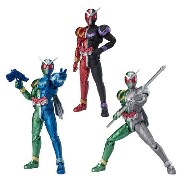 BANDAI 盒玩 掌動XX 假面騎士W 形態變換套組01 BANDAI 盒玩 掌動XX 假面騎士W 形態變換套組01