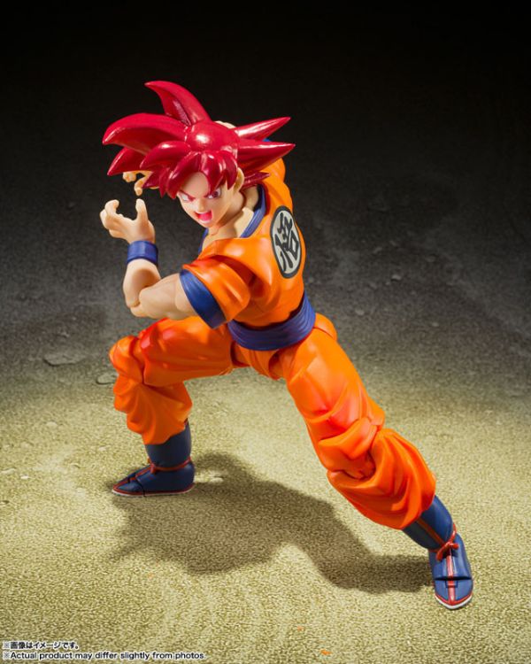BANDAI S.H.Figuarts SHF 七龍珠超 超級賽亞人之神孫悟空 正直之心的賽亞人之神 可動完成品 BANDAI S.H.Figuarts SHF 七龍珠超 超級賽亞人之神孫悟空 正直之心的賽亞人之神 可動完成品