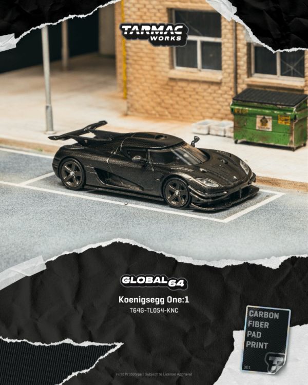(預購) TARMAC WORKS 1/64 柯尼賽克 Koenigsegg One:1 KNC T64G-TL054-KNC 20260125 TARMAC WORKS 1/64 柯尼賽克 Koenigsegg One:1 KNC T64G-TL054-KNC