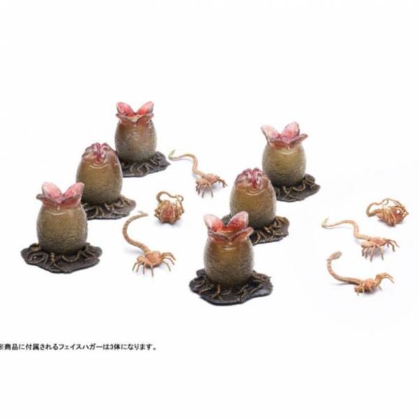 Hiya Toys 1/18 異形 異形卵＆異形幼蟲 Hiya Toys,1/18,異形,異形卵,＆,異形幼蟲,(,3個入,),