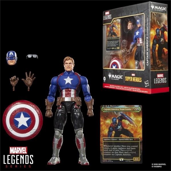 (預購) Hasbro 孩之寶 漫威傳奇x魔法風雲會- 美國隊長人物卡牌組 20260913 Hasbro 孩之寶 漫威傳奇x魔法風雲會- 美國隊長人物卡牌組