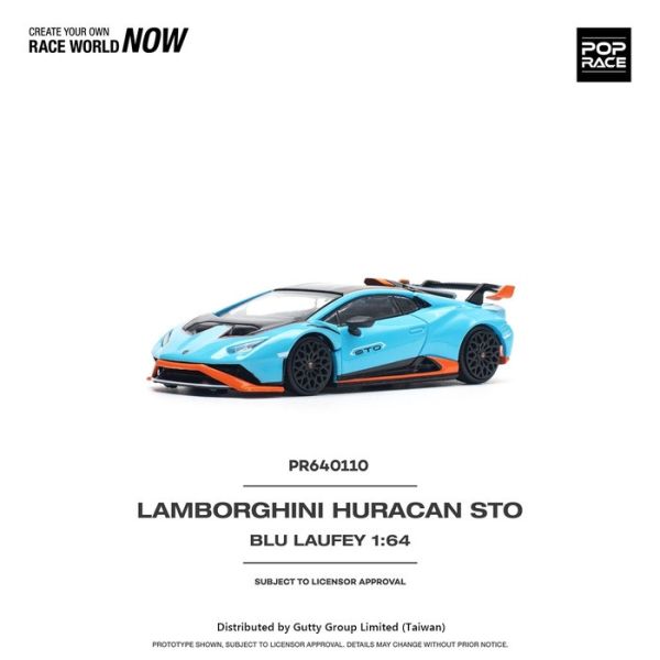 POP RACE 1/64 藍寶堅尼 LAMBORGHINI HURACÁN STO BLU LAUFEY PR640110 POP RACE 1/64 藍寶堅尼 LAMBORGHINI HURACÁN STO BLU LAUFEY PR640110