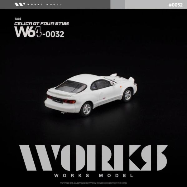 (預購) WORKS MODEL 1/64 豐田 TOYOTA CELICA GT FOUR ST185 W640032 20260708 WORKS MODEL 1/64 豐田 TOYOTA CELICA GT FOUR ST185 W640032