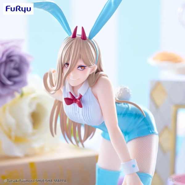 Furyu 景品 BiCute 鏈鋸人 帕瓦兔女郎 淺藍色Ver 2508 Furyu 景品 BiCute 兔女郎 鏈鋸人 帕瓦兔女郎 淺藍色Ver