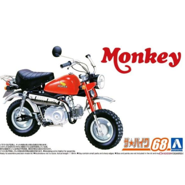 (預購) AOSHIMA 青島 1/12 機車#68 本田 Z50J-1 Monkey '78 20260609 AOSHIMA 青島 1/12 機車#68 本田 Z50J-1 Monkey '78