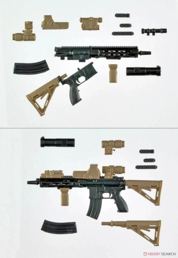 (預購) [再販] Tomytec 1/12 迷你武裝 LA075 416D TYPE Custom 組裝模型 20260624 [再販] Tomytec 1/12 迷你武裝 LA075 416D TYPE Custom 組裝模型
