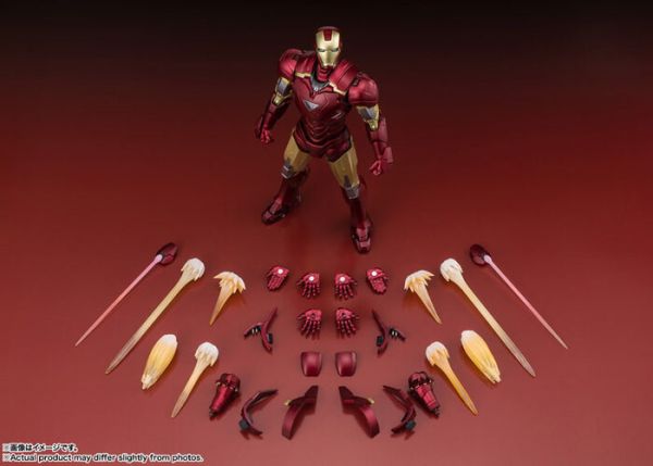 BANDAI S.H.Figuarts SHF 鋼鐵人 馬克6 THE INFINITY SAGA 可動完成品 BANDAI S.H.Figuarts SHF 鋼鐵人 馬克6 THE INFINITY SAGA 可動完成品