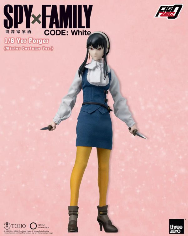 threezero FigZero 1/6 劇場版 SPYFAMILY CODE White 約兒 佛傑 冬季服裝版 threezero FigZero 1/6 劇場版 SPYFAMILY CODE White 約兒 佛傑 冬季服裝版