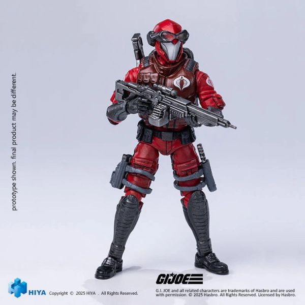 (預購) Hiya Toys 1/18 特種部隊 深紅毒蛇兵 10.5CM 可動完成品 20251222 Hiya Toys 1/18 特種部隊 深紅毒蛇兵 10.5CM 可動完成品