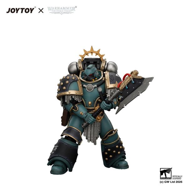 (預購) JOYTOY 1/18 戰鎚40000 荷魯斯之亂 荷魯斯之子 先驅領事傳令官 可動完成品 JT05459 20261027 JOYTOY 1/18 戰鎚40000 荷魯斯之亂 荷魯斯之子 先驅領事傳令官 可動完成品 JT05459