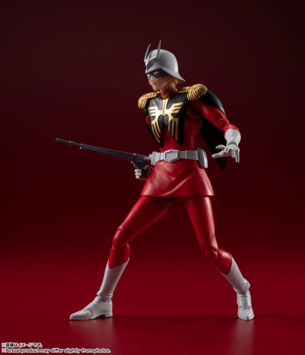 BANDAI S.H.Figuarts SHF 機動戰士鋼彈 夏亞·阿茲納布爾 紅色彗星 可動完成品 BANDAI SBANDAI S.H.Figuarts SHF 機動戰士鋼彈 夏亞·阿茲納布爾 紅色彗星 可動完成品.H.Figuarts SHF 機動戰士鋼彈 水星的魔女 蘇萊塔 墨丘利