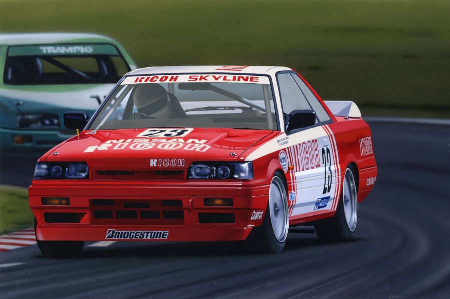 1/24 RICOH NISSAN SKYLINE GTS-R R31 Gr.A 1988 FUJIMI ID313 富士美 組裝模型 FUJIMI,1/24,RS,Ford,GT40,1966,Nissan,S15,Silvia,HONDA,Cyber,CR-X,Si,HKS,TOYOTA,CHASER,TOURER,