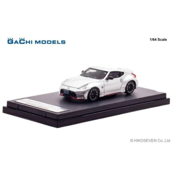 (預購) GACHI MODELS 1/64 日產 Nissan Fairlady Z nismo (Z34) 2014 Brilliant Silver 璀璨銀 GM64002SL 20260615 GACHI MODELS 1/64 日產 Nissan Fairlady Z nismo (Z34) 2014 Brilliant Silver 璀璨銀 GM64002SL