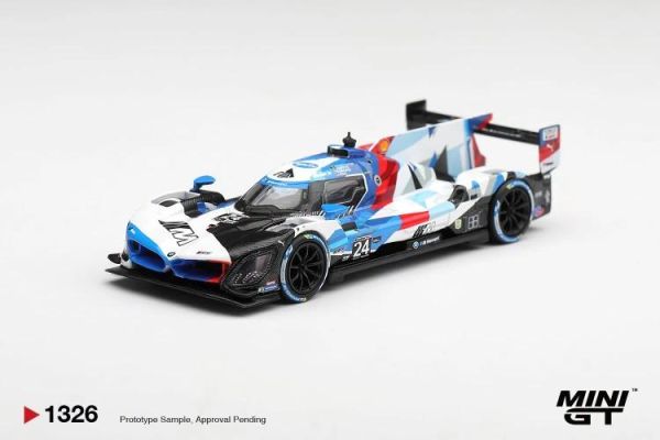 (預購) [吊卡版] MINIGT 1/64 寶馬 BMW M Hybrid V8 GTP #24 BMW M Team RLL 2024 IMSA Daytona 24 Hrs LHD MGT01326-BL 20260702 [吊卡版] MINIGT 1/64 寶馬 BMW M Hybrid V8 GTP #24 BMW M Team RLL 2024 IMSA Daytona 24 Hrs LHD MGT01326-BL