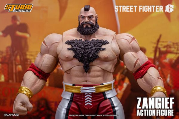Storm Collectibles 快打旋風6 桑吉爾夫 可動完成品 Storm Collectibles 快打旋風6 桑吉爾夫 可動完成品