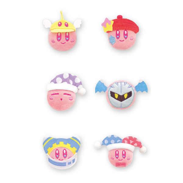 Ensky 星之卡比 蓬鬆玩偶別針 全6種 個別販售 Ensky,星之卡比,蓬鬆玩偶別針,全6種,個別販售,