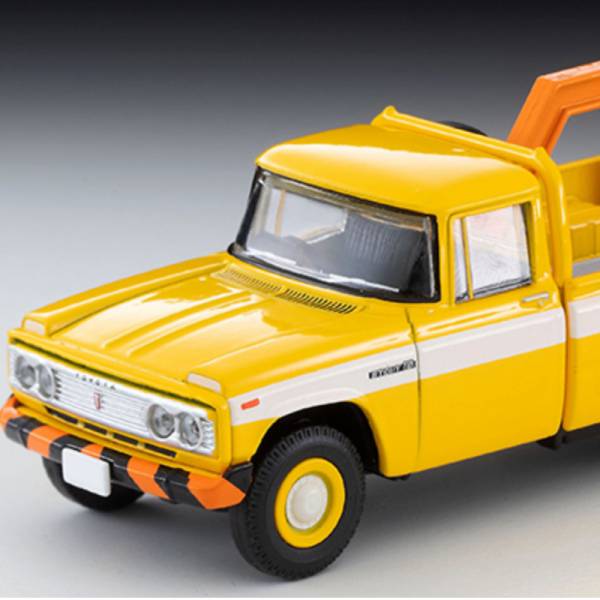 TOMYTEC 1/64 TLV-188b 豐田TOYOTA Stout Wrecker 黃色 拖吊車 迷你車 TOMYTEC,1/64,TLV-188b,豐田,TOYOTA,Stout,Wrecker,黃色,拖吊車,迷你車,
