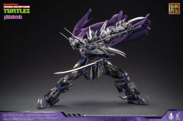 HeatBoys 究極合金 合金機甲 忍者龜 許瑞德 施萊德 Shredder 可動完成品 HB0016 HeatBoys HB0016 合金機甲 忍者龜 施萊德 Shredder 可動完成品