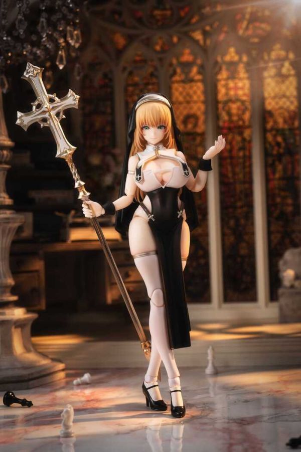 蝸之殼 1/12 RPG-02 修女 繆斯艾斯朵 Muse Asdo 可動完成品 蝸之殼 1/12 RPG-02 修女 繆斯艾斯朵 Muse Asdo 可動完成品