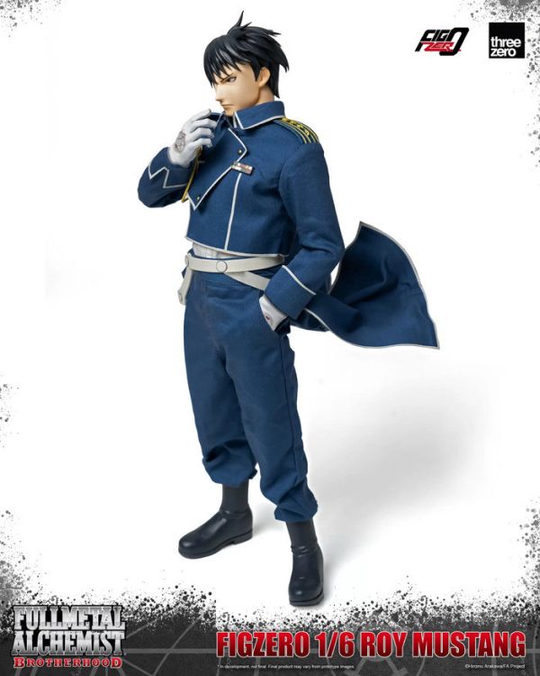 Threezero FigZero 1/6 鋼之鍊金術師 BROTHERHOOD 羅伊‧馬斯坦古 29.5cm 3Z02336W0 可動完成品 Threezero FigZero 1/6 鋼之鍊金術師 BROTHERHOOD 羅伊‧馬斯坦古 29.5cm 3Z02336W0 可動完成品