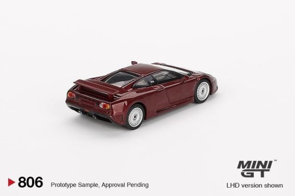 MINIGT 1/64 布加提 Bugatti EB110 GT 金屬暗紅 MGT00806-L MINIGT 1/64 布加提 Bugatti EB110 GT 金屬暗紅 MGT00806-L