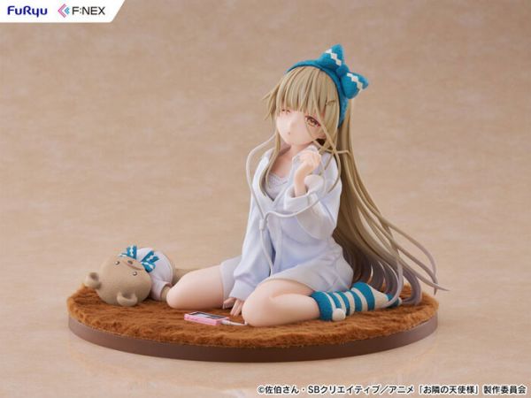 Furyu 1/7 F:NEX 被隔壁的天使變成廢柴這件事 椎名真晝 放鬆ver. PVC完成品 Furyu 1/7 F:NEX 被隔壁的天使變成廢柴這件事 椎名真晝 放鬆ver. PVC完成品
