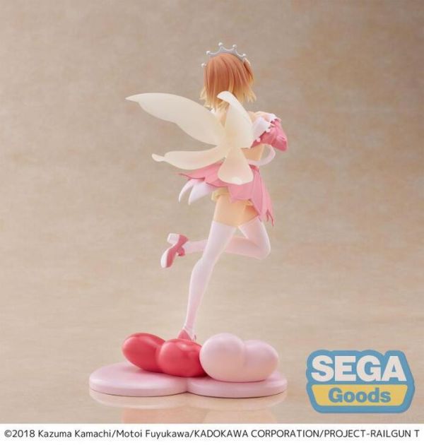 SEGA 景品 科學超電磁砲T Luminasta公仔 御坂美琴 大精靈女僕Ver. 2511 SEGA 景品 科學超電磁砲T Luminasta公仔 御坂美琴 大精靈女僕Ver.