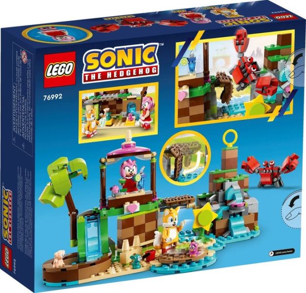 LEGO 樂高 76992 Sonic 艾咪的動物救助島 LEGO 樂高 76992 Sonic 艾咪的動物救助島