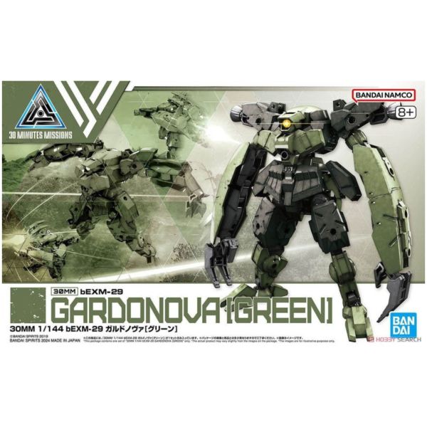BANDAI 1/144 30MM bEXM-29 加爾多諾瓦 綠色 組裝模型 BANDAI 1/144 30MM bEXM-29 加爾多諾瓦 綠色 組裝模型