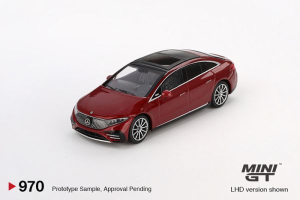 MINIGT 1/64 賓士 Mercedes-Benz EQS 580 4MATIC Red Metallic MGT00970-L MINIGT 1/64 賓士 Mercedes-Benz EQS 580 4MATIC Red Metallic MGT00970-L