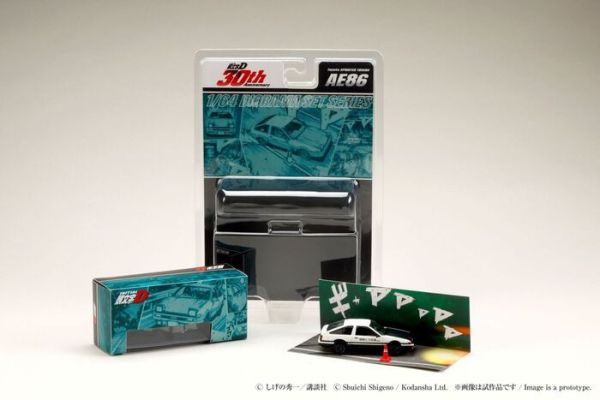 [吊卡版] 頭文字D 30周年紀念 Hobby JAPAN 1/64 豐田 Toyota SPRINTER TRUENO (AE86) / INITIAL D Takumi Fujiwara VS Tomoyuki Tachi HJDMD001B [吊卡版] 頭文字D 30周年紀念 Hobby JAPAN 1/64 豐田 Toyota SPRINTER TRUENO (AE86) / INITIAL D Takumi Fujiwara VS Tomoyuki Tachi HJDMD001B