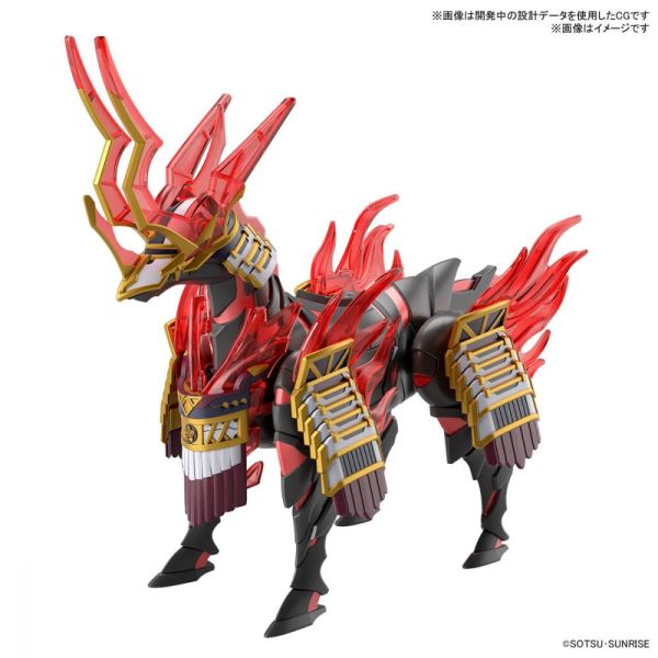 BANDAI SD鋼彈世界 群英集 034 信長專用軍馬 組裝模型 BANDAI,SD鋼彈世界,群英集,034,信長專用軍馬,組裝模型,