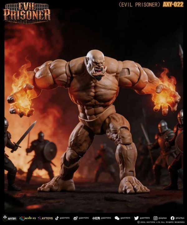 (預購) AXYTOYS 惡囚 原色 可動完成品 AXY-022 20260723 AXYTOYS 惡囚 原色 可動完成品 AXY-022