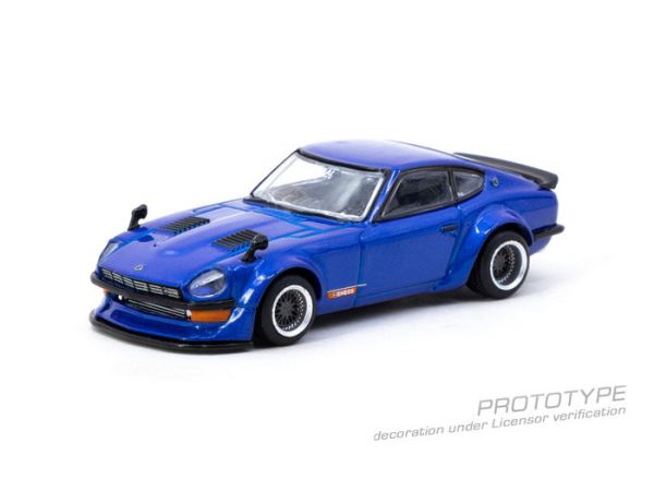 TARMAC WORKS 1/64 日產 Nissan Fairlady Z S30 Widebody Blue - Designed by Jon Sibal T64G-062-BL TARMAC WORKS 1/64 日產 Nissan Fairlady Z S30 Widebody Blue - Designed by Jon Sibal T64G-062-BL