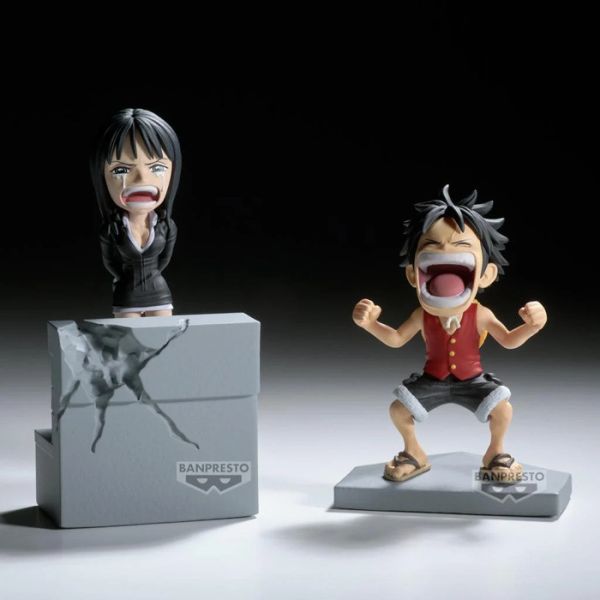 BANPRESTO 景品 海賊王 航海王 WCF log stories 蒙其·D·魯夫/妮可·羅賓 BANPRESTO 景品 海賊王 航海王 WCF log stories 蒙其·D·魯夫/妮可·羅賓