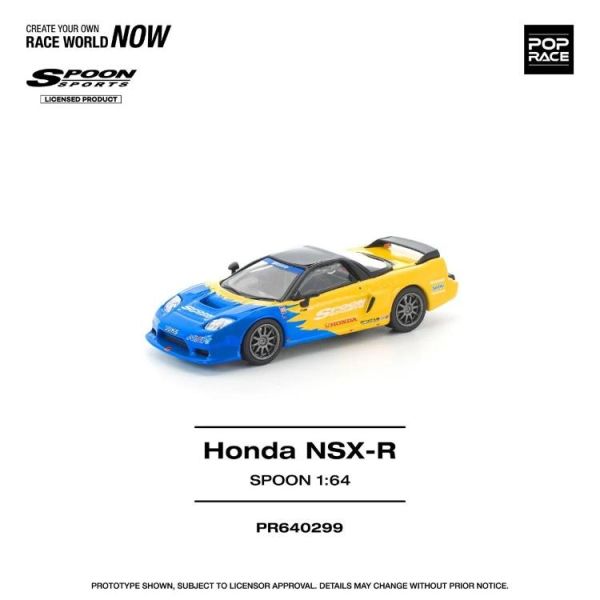 (預購) POP RACE 1/64 本田 HONDA NSX-R SPOON PR640299 20260423 POP RACE 1/64 本田 HONDA NSX-R SPOON PR640299