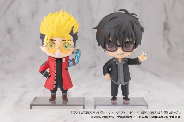 (預購) Kotobukiya 壽屋 心推工坊Mini 槍神 TRIGUN STARGAZE 威席 史坦畢特 尼古拉斯 D 沃爾夫伍德 完成品 分別販售 20261028 Kotobukiya 壽屋 心推工坊Mini 槍神 TRIGUN STARGAZE 威席 史坦畢特 尼古拉斯 D 沃爾夫伍德 完成品 分別販售
