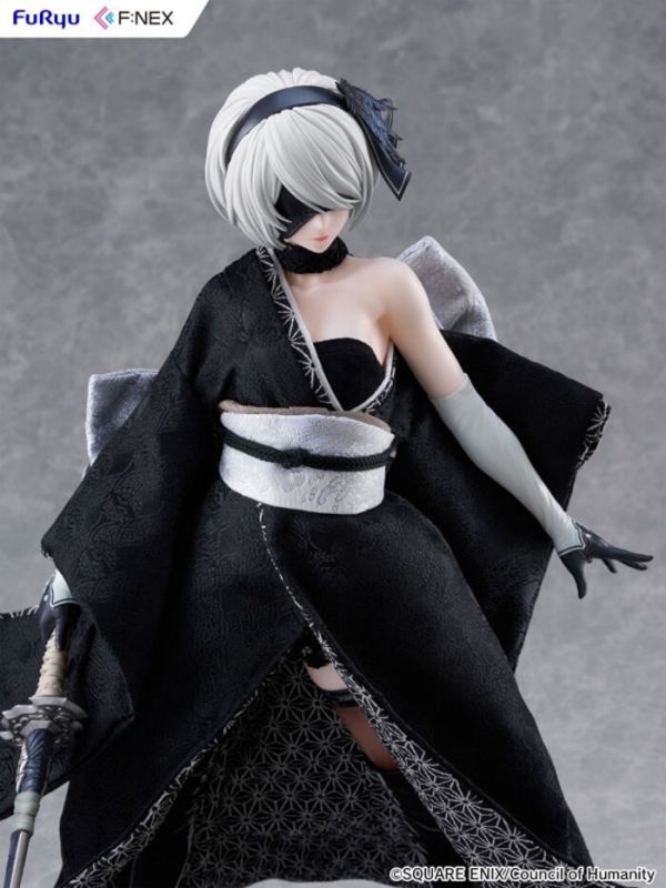 Furyu 1/7 吉德 x F:NEX 尼爾:自動人形Ver1.1a 2B 日本人形 PVC完成品 Furyu 1/7 吉德 x F:NEX 尼爾:自動人形Ver1.1a 2B 日本人形 PVC完成品