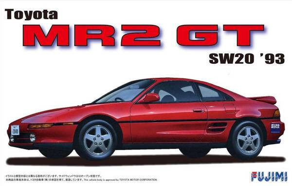 1/24 TOYOTA MR2 SW20 1993 FUJIMI ID40 富士美 組裝模型 FUJIMI,1/24,ID,TOYOTA,SW20,MR2,1993,