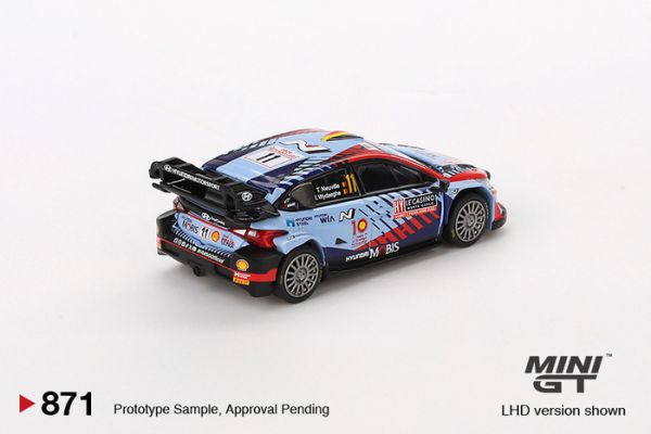 MINIGT 1/64 現代 Hyundai i20 N Rally1 Hybrid #11 WRC賽車 LHD 左駕 MGT00871-L 2024 Rallye Monte-Carlo Winner MINIGT 1/64 現代 Hyundai i20 N Rally1 Hybrid #11 WRC賽車 LHD 左駕 MGT00871-L 2024 Rallye Monte-Carlo Winner