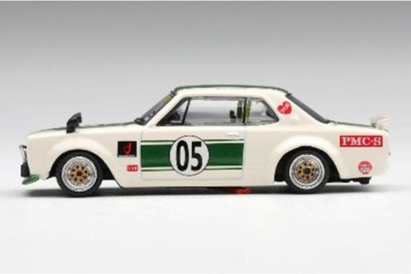 (預購) [吊卡版] MINIGT 1/64 日產 Nissan Skyline LB-WORKS "HAKOSUKA" White / Green RHD MGT01343-BL 20260730 [吊卡版] MINIGT 1/64 日產 Nissan Skyline LB-WORKS "HAKOSUKA" White / Green RHD MGT01343-BL