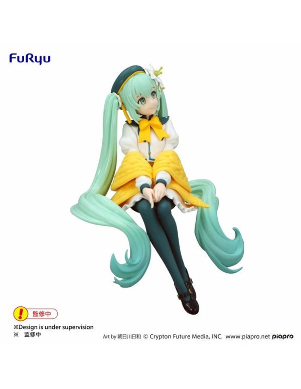 FURYU 景品 初音未來 Flower Fairy -白百合- 泡麵蓋公仔 FURYU 景品 初音未來 Flower Fairy -白百合- 泡麵蓋公仔